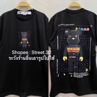 เสื้อยืดแขนสั้น แบบริก Pacman