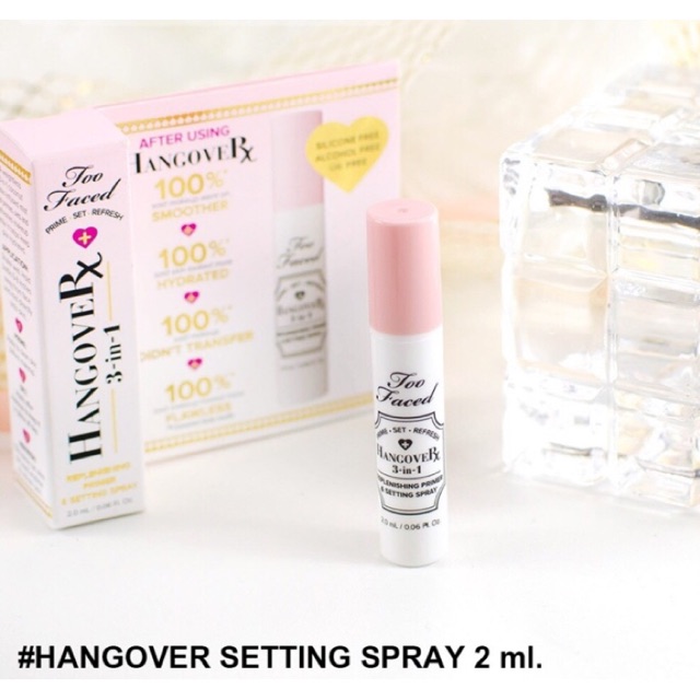[แท้/พร้อมส่ง] Too Faced Hangover 3in1 Replenishing Primer and