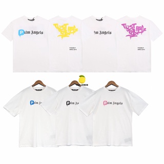 【Lemon】เสื้อยืด แขนสั้น ใหม่ Palm angels 22SS 1:1tags 6สี