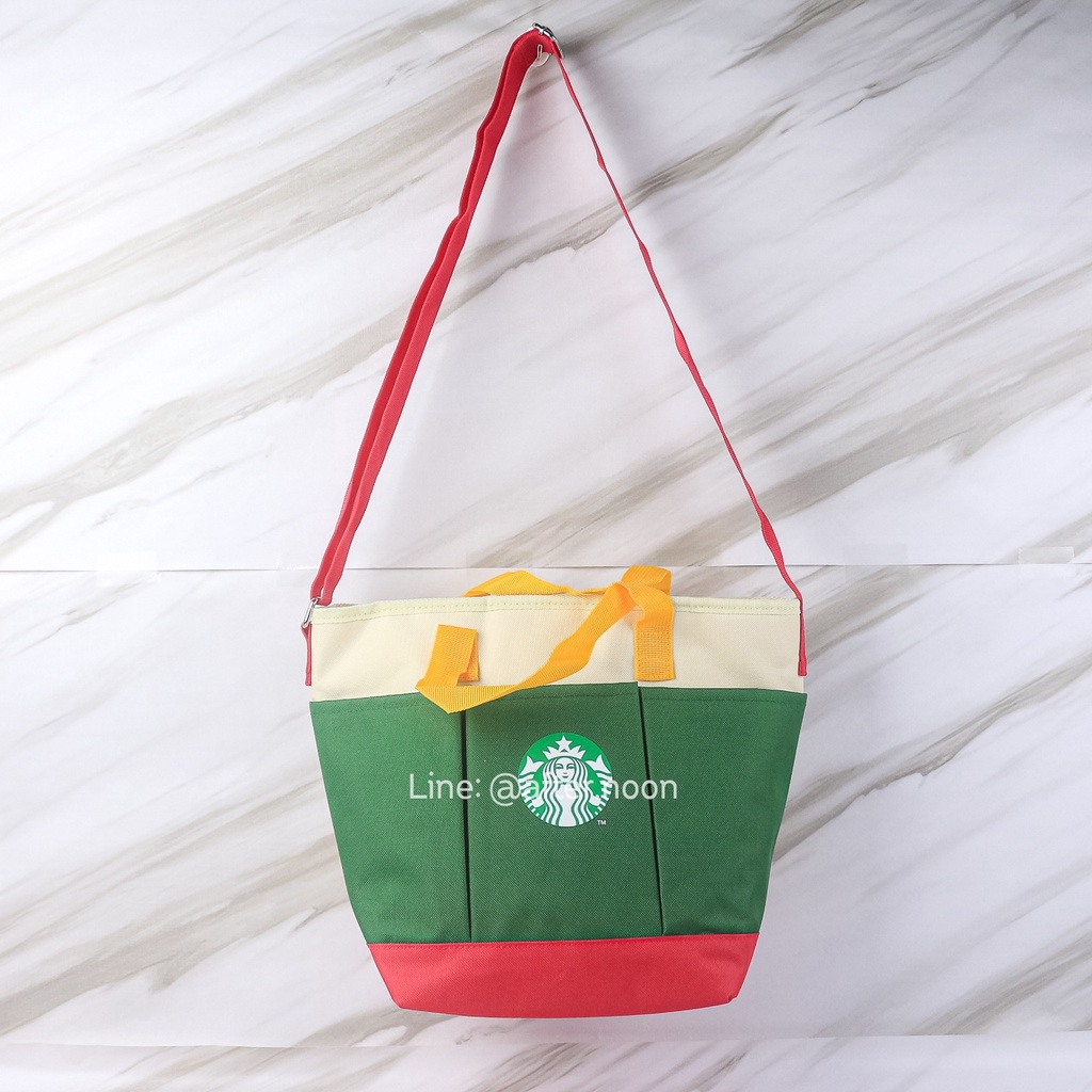 🎈[พร้อมส่ง] กระเป๋าเก็บความเย็น Starbucks แท้💯‼️