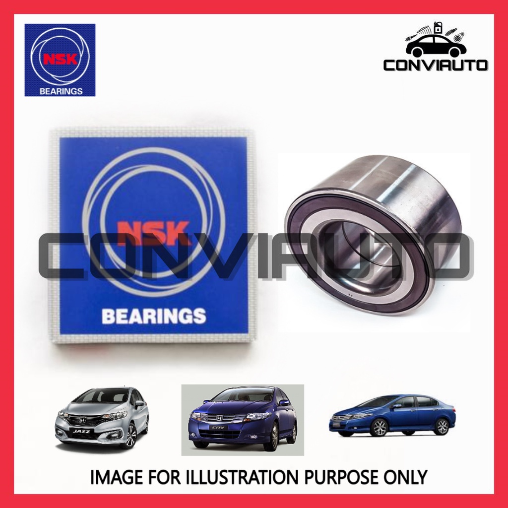 HONDA CITY TMO T9A INSIGHT JAZZ FRONT WHEEL BEARING NSK (38BWD27-NSK)