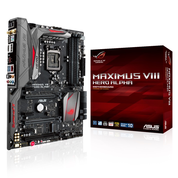 1151 ASUS ROG MAXIMUS VIII HERO ALPHA (Wi-Fi) ตัวท็อป พร้อมส่ง
