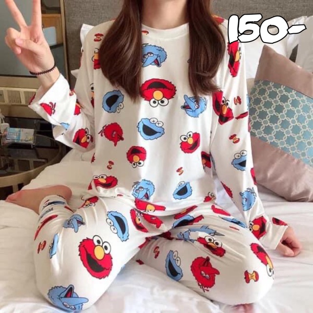 SW-01 ชุดนอนลายการ์ตูน