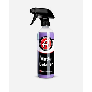 Adams Matte Detailer (16 oz/473 ml) ผลิตภัณฑ์สเปรย์เคลือบผิวรถยนต์เนื้อแมท สำหรับพื้นผิวด้านและสีซาติน ขนาด 16 oz/473ml