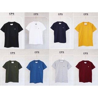 เสื้อยืดสีพื้น CPS  ( SML )