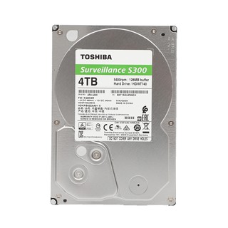 TOSHIBA 4 TB HDD CCTV S300 (5400RPM, 128MB, SATA-3, HDWT740UZSVA)