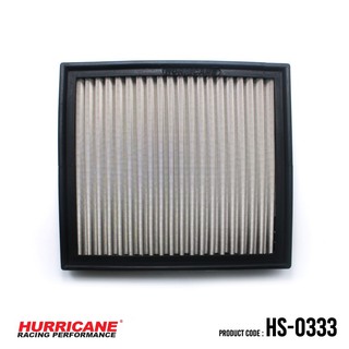 HURRICANE กรองอากาศสแตนเลส , ผ้าแดง BMW ( 114D - 428i  ) HS-0333