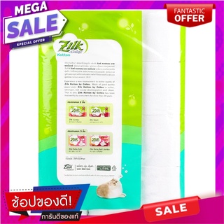 ซิลค์คอตตอนกระดาษชำระ 24ม้วน Silk Cotton Toilet Paper 24rolls