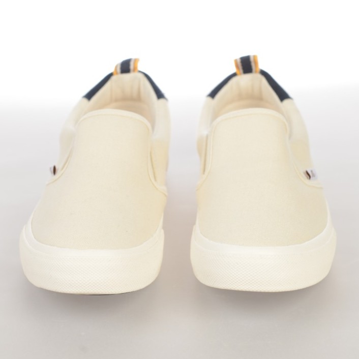 Mc Jeans รองเท้า Slip on หญิงและชาย สีขาวนวล : M09Z004 #7