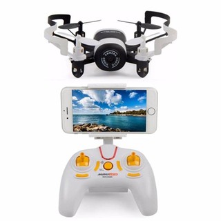 Max โดรนบังคับ โดรนติดกล้อง โดรน mini drone ufo explorer jxd 512dw ลอคความสูงได้ กล้องhi-defชัดมากๆ (สีดำ/ขาว)