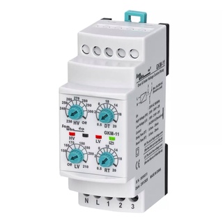 Samwha-dsp รุ่น GKM-11 อุปกรณ์ป้องกันไฟตก-ไฟเกิน ระบบไฟ220VAC(Over and under Voltage Protection)แบบปรับค่าได้