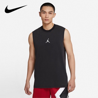 Nike เสื้อยืดแขนกุด ระบายอากาศ แห้งเร็ว สําหรับผู้ชาย เหมาะกับการเล่นกีฬาบาสเก็ตบอล DC3237 100%