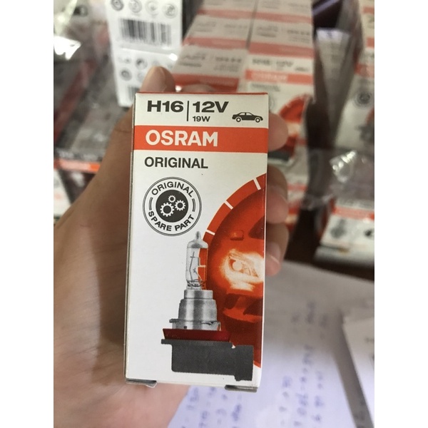 หลอดไฟ หลอดไฟหน้า หลอดไฟตัดหมอก ขั้ว h16 12v 19w osram แท้ made in germany จำนวนเลิอกได้จากตัวเลือกส