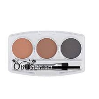 (แท้) Obuse Eyebrow 6g โอบิวซ์ อายโบร เขียนคิ้วฝุ่นตลับ