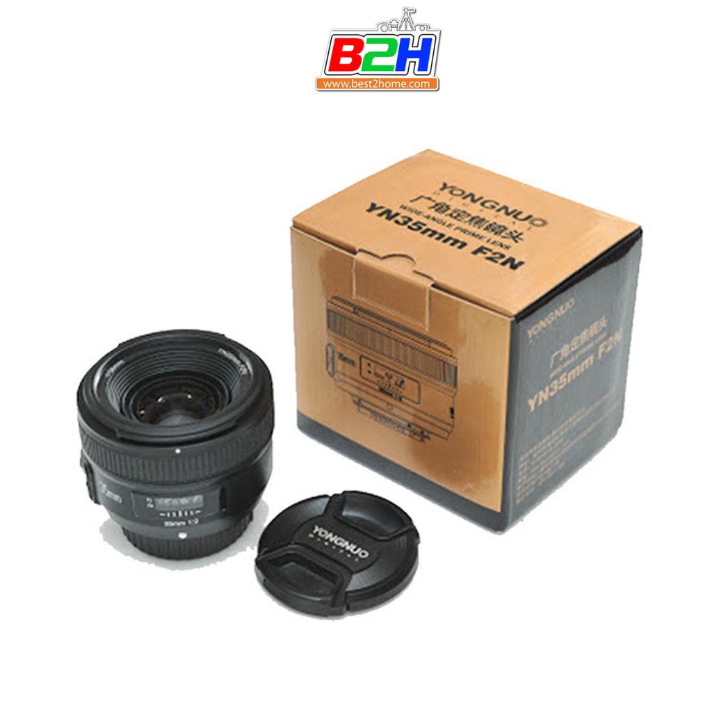 LENS YONGNUO 35MM./F2 FOR NIKON DSLR ประกันศูนย์ในไทย 1 ปี