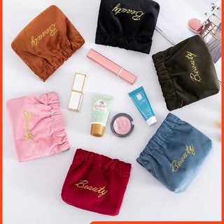 SENSES// Cosmetic Bag Womens Small Super Hot Online Red Travel Portable Portable Cute Lipstick Pack Storage Bag Cosmetic Bag SFNF