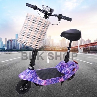 (ใหม่) สกูตเตอร์ไฟฟ้า Electric Scooter 24V ไฟหน้า LED E-Scooter มอเตอร์ 350W รองรับน้ำหนัก 150 กิโลกรัม