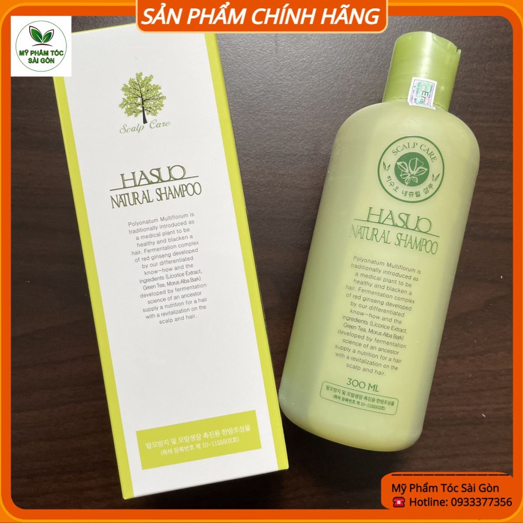 [GENUINE 100 % ] Hasuo Natural Shampoo Hair Loss And Stimulation Shampoo 300ml