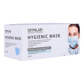 Skynlab Face Mask 99% หน้ากากอนามัย Medical Grade (BFE 99% )