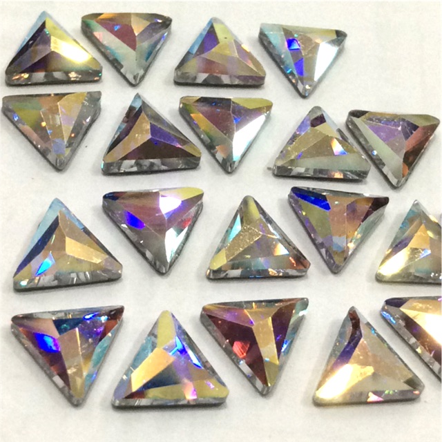 S2720 3 ชิ้น Delta Hotfix Swarovski Elements 2720 Cosmic Delta FB