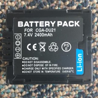 Panasonic Digital Camera Battery รุ่น DU21 (Black) #296