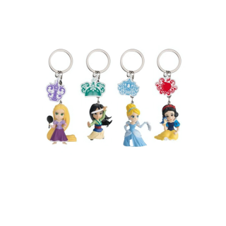 BEAST KINGDOM Disney Princess Egg Attack Keychain (Keychain, ของสะสมลิขสิทธิ์แท้)