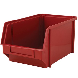 ลังใส่เครื่องมือพลาสติก สีแดง บาสเก็ต 55 Copo Plastic Tool Crate Red Basketball 55 Copo