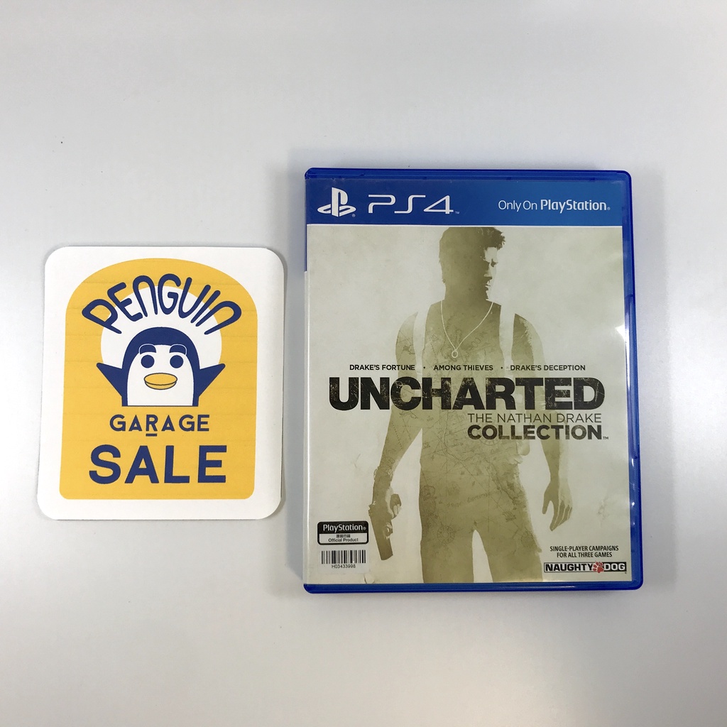 แผ่นเกมส์ Ps4 มือสอง UNCHARTED THE NATHAN DRAKE COLLECTION แผ่นแท้