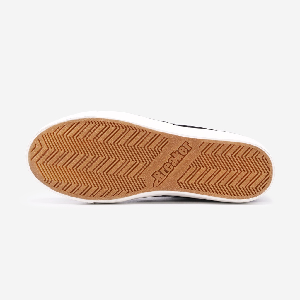 Breaker รุ่น  XSB-PRO Suede รองเท้าผ้าใบเบรกเกอร์สนึกเกอร์สีดำ Size 37-47
