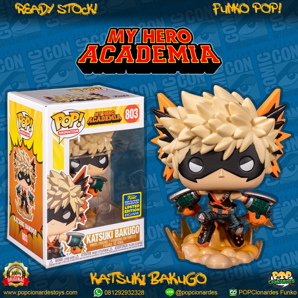 funko pop bakugo sdcc