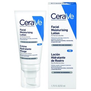 ของแท้!! CeraVe Facial Moisturizing Lotion 52 ml PM ผลิต 10/2020