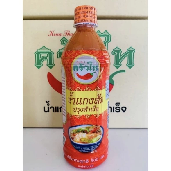 น้ำแกงส้มปรุงสำเร็จ ตราครัวไท ขนาด 500 ML.