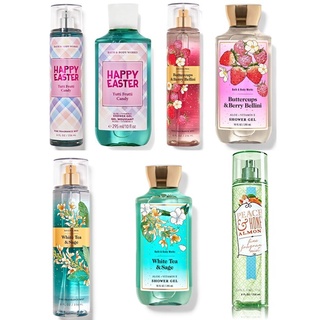 🎂🍦🍰🧁🍭Bath &amp; Body Works รุ่น Limited กลิ่น Buttercups &amp; Berry Bellini ,Pear Cream Brulee ,Whipped Berry Meringue แท้ 100%