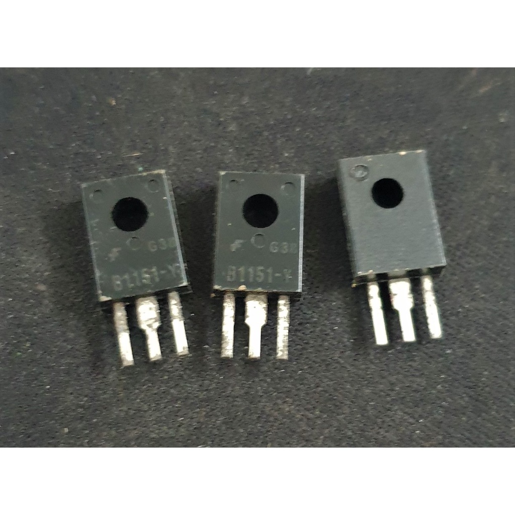 ทรานซิสเตอร์ B1151-Y 2SB1151-Y PNP Epitaxial Silicon 60V 5A 1.3W TO126
