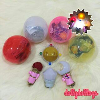 Sailor Moon Crystal Light Mascot Gashapon Set of 4