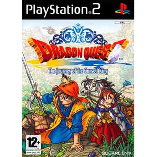 DragonQuest VIII Journey of the Cursed King แผ่นเกมส์ps2 แผ่นps2 แผ่นเกมเพล2