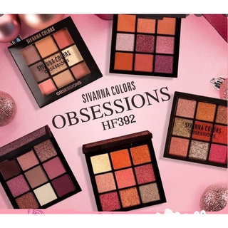 ⚡FLASH SALE⚡♡พร้อมส่ง SIVANNA COLORS HF392 OBSESSIONS EYESHADOW PALETTE