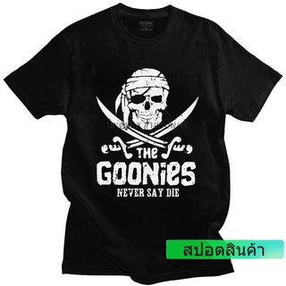 ราคาต่ำสุด!! เสื้อยืดแขนสั้น ผ้าฝ้าย พิมพ์ลายกราฟฟิค The Gooniekull Pirates สําหรับผู้ชาย 670590S-3XL