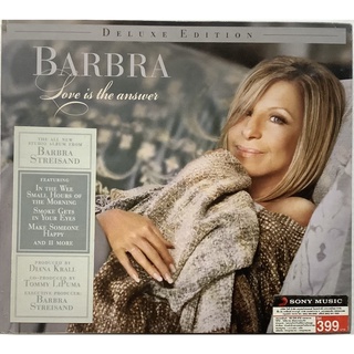 2CD 2ซีดีเพลง Barbra Streisand อัลบั้ม Love Is The Answer Deluxe Edition ลิขสิทธิ์ ซีล