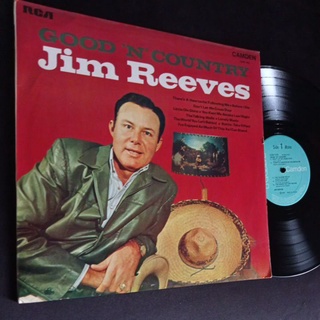 แผ่นเสียง 12 นิ้วนักร้อง Country ยอดนิยมในอดีตJim Reeves ชุด Good nCountry ทดลองฟังได้ครับ