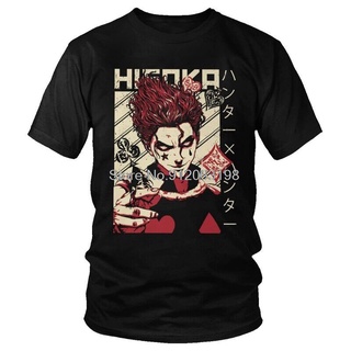 [S-5XL] เสื้อยืดแขนสั้น ผ้าฝ้าย พิมพ์ลายอนิเมะมังงะ Hisoka Morow สไตล์สตรีท คลาสสิก ของขวัญ สําหรับผู้ชาย