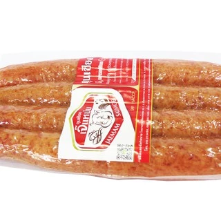 กุนเชียงหมูอย่างดี เนื้อนุ่ม หอมอร่อย ไม่ใส่สีและวัตถุกันเสีย น้ำหนัก 500 กรัม