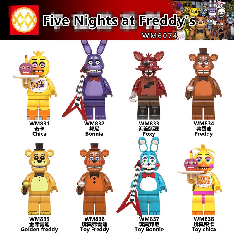 Five Nights At Freddy 'S โมเดลตุ๊กตาของเล่นสําหรับเด็ก Wm 6074
