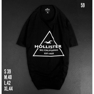 เสื้อยืดคอกลม​ HOLLISTER