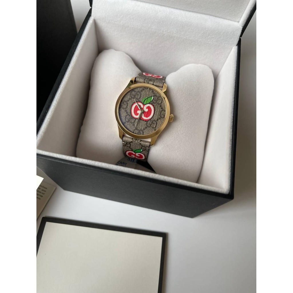 (สด-ผ่อน)🎗แท้100% Gucci G-Timeless GG Pomme Watch