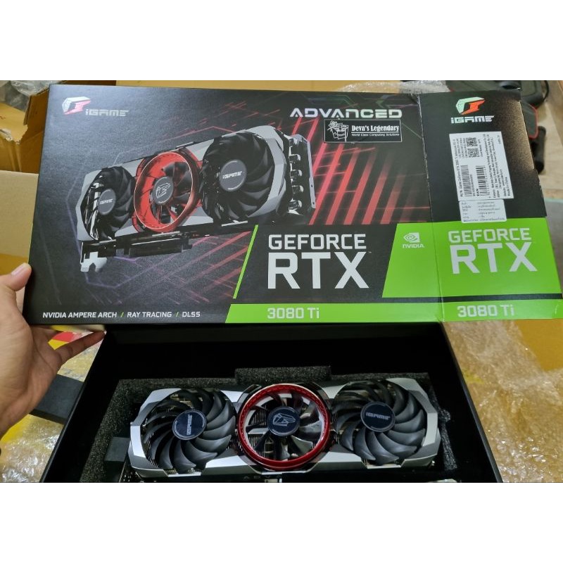 (มือ 2 มีประกันไทย) iGame/Asus GeForce RTX 3080 Ti Advanced OC-V