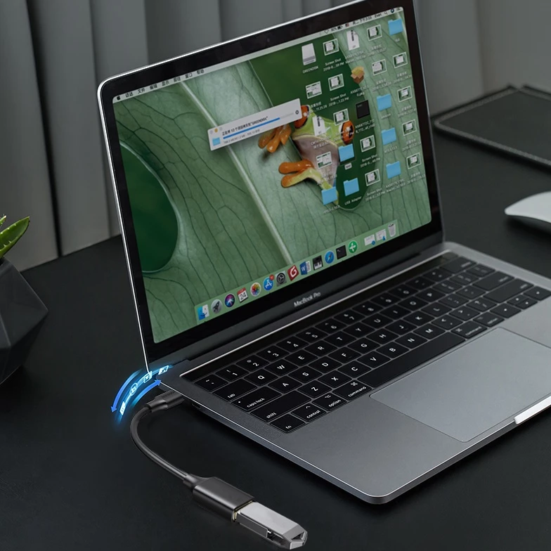 Caravan Crew TYPE-C OTG Adapter USB 15cm Converter สามารถถ่ายโอนข้อมูลระหว่างสมาร์ทโฟนและ แฟลชไดรฟ์ได้ thumbnail 6
