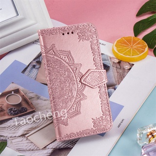 เคสโทรศัพท์มือถือหนัง กันกระแทก ลายแมนดาลา แฟชั่น สําหรับ realme C30 C35 C25Y C25 C25S C21-Y C21 C11