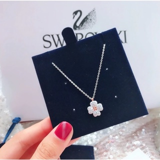 🔥พร้อมส่ง🔥Swarovskiแท้ใหม่ สร้อยคอ 2021swarovski ของแท้ ของแท้ 100% แท้双面幸运草