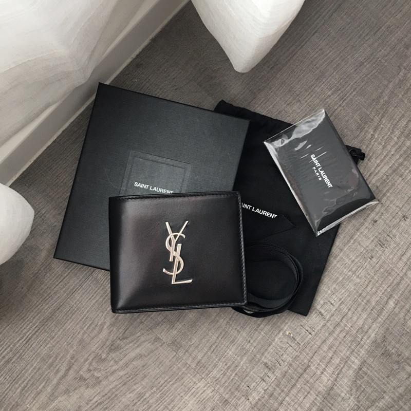 (ขายแล้ว) YSL men’s Wallet มือสอง